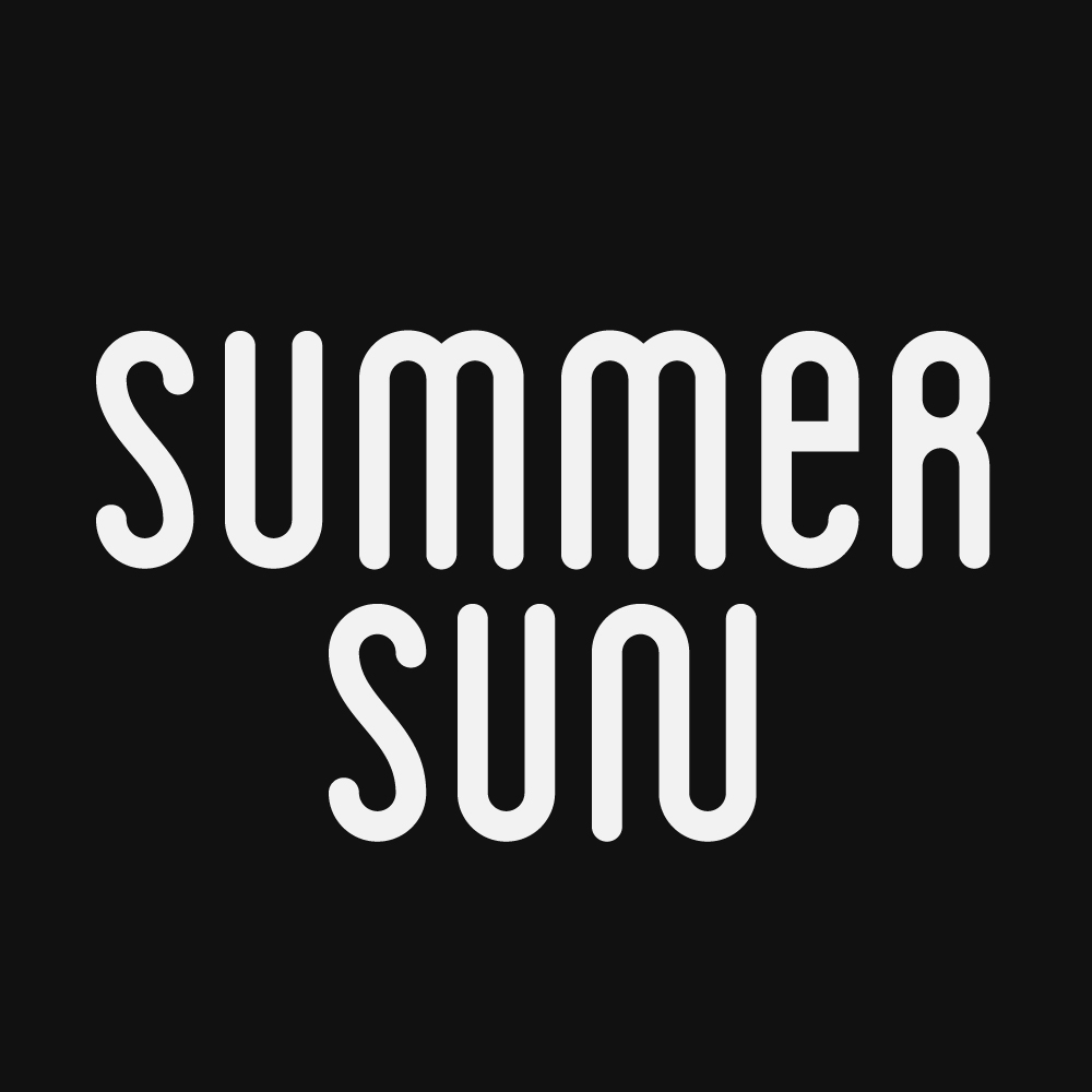 Summersun - Monoline Bold Font - Angin Studio