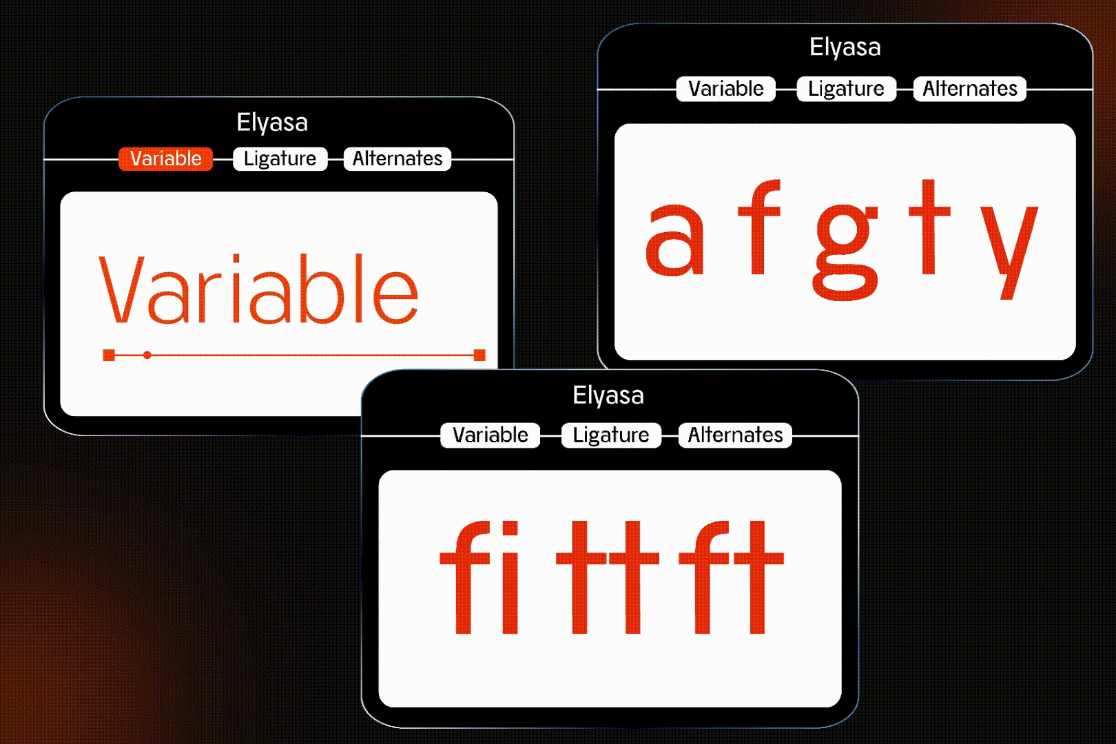 modern sans serif editorial 9 weight variable, ligatures, alternate character, opentype feature, multilingual language support